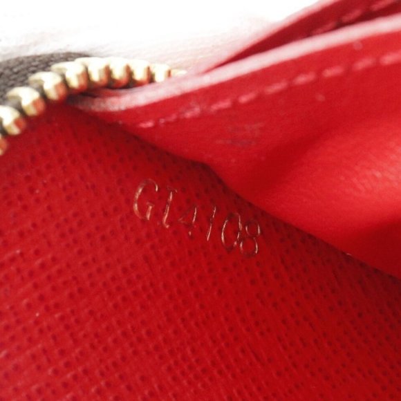 LOUIS VUITTON Flower charm Portefeiulle » Clemente purse Brown. - Picture 5 of 7